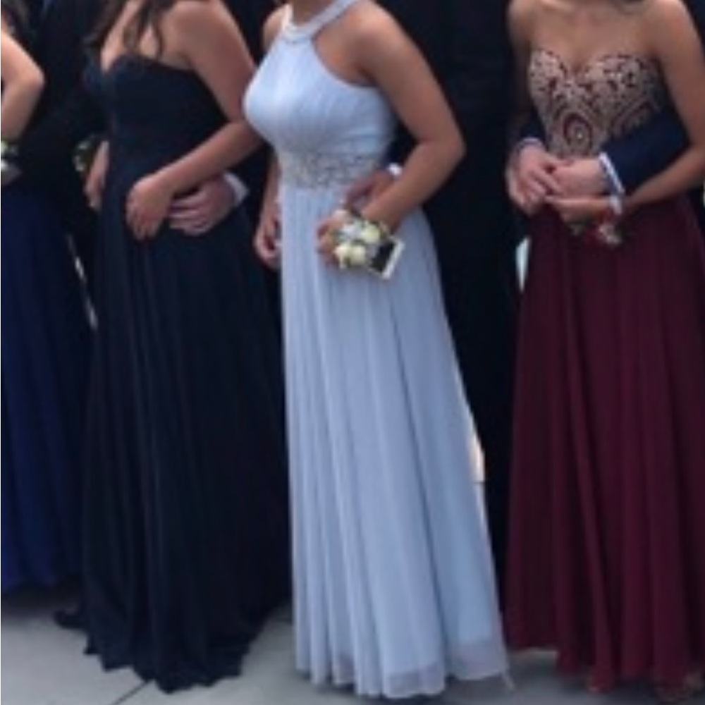Size 10, long dress